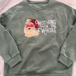 New fleece funny Christmas sweater
